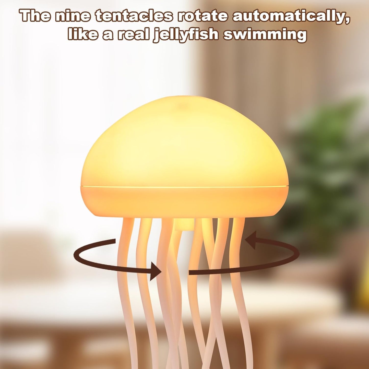 Jellyfish LED Night Light Lamp
