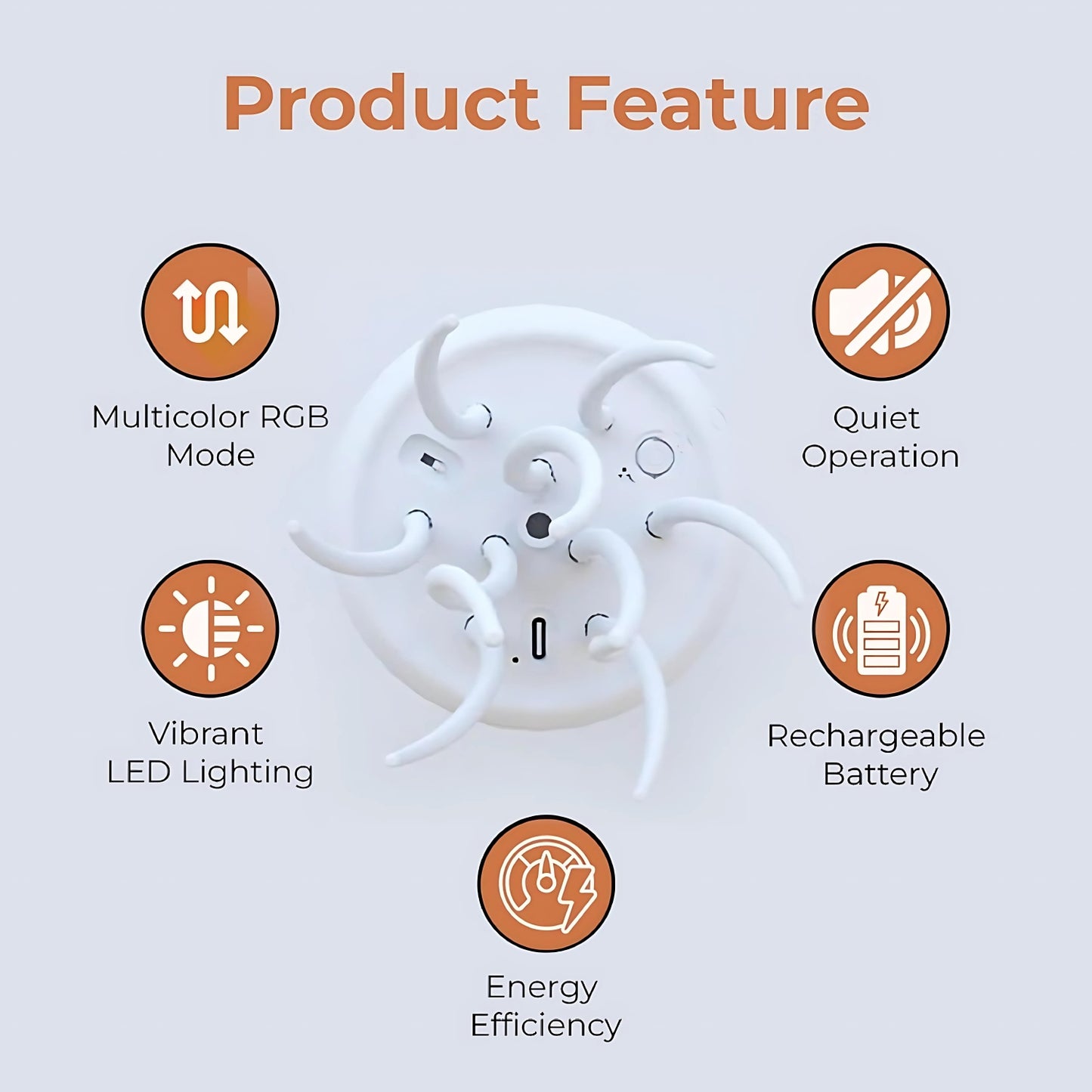 Jellyfish LED Night Light Lamp