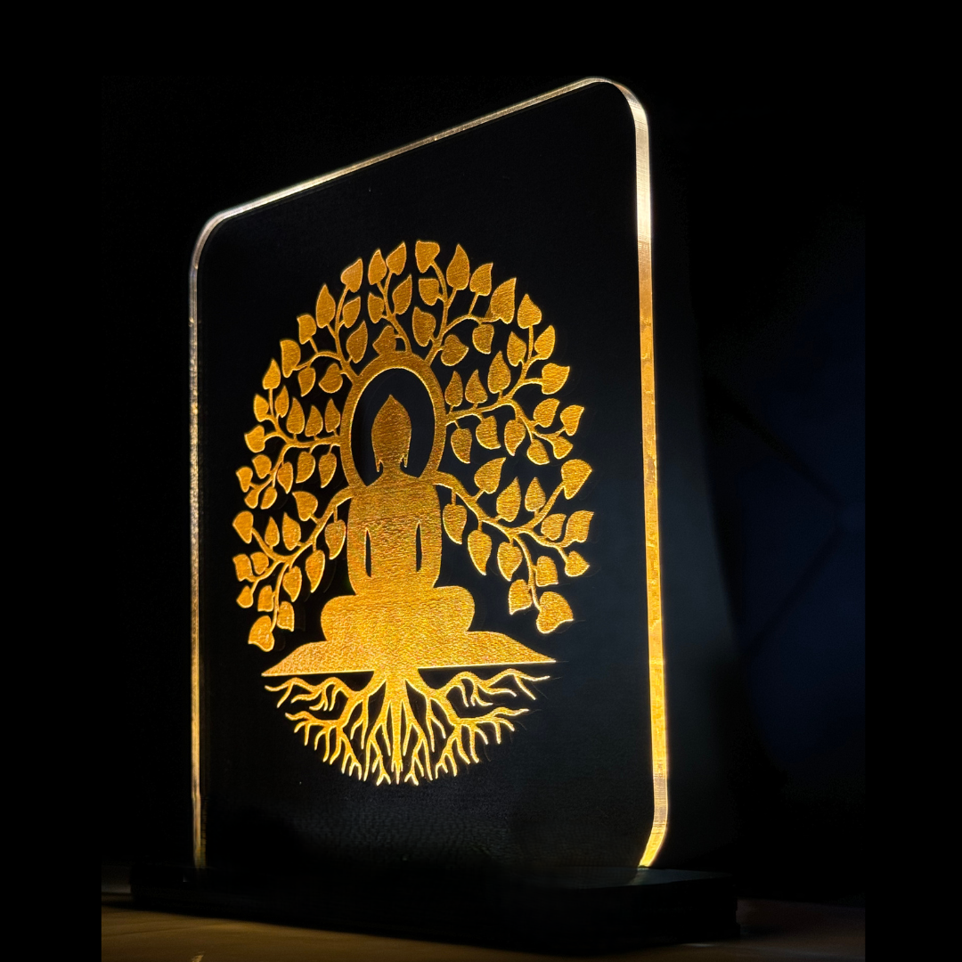 Gautam Buddha LED Light Lamp