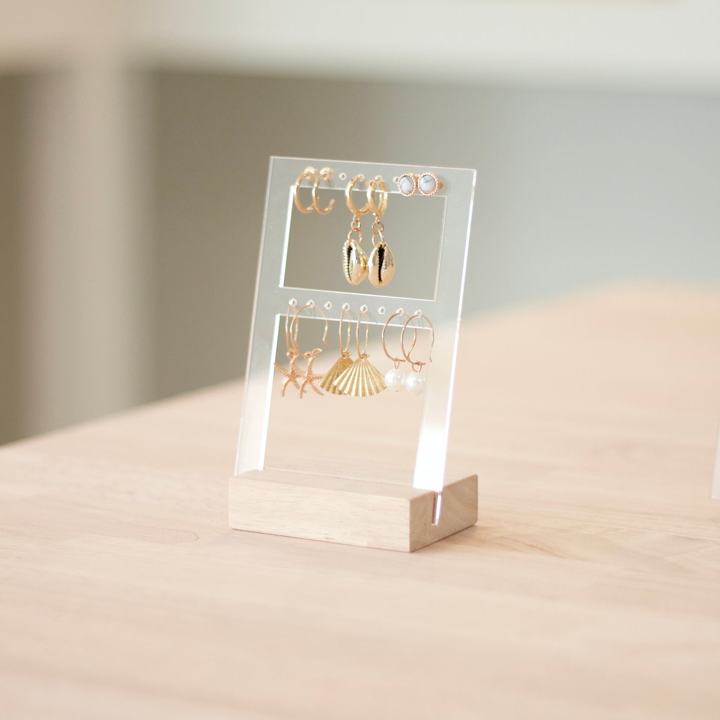 Jewellery Stand With 3 Rows