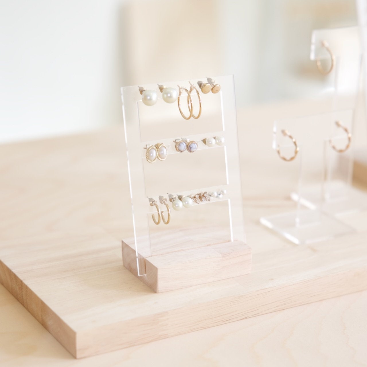 Jewellery Stand With 3 Rows