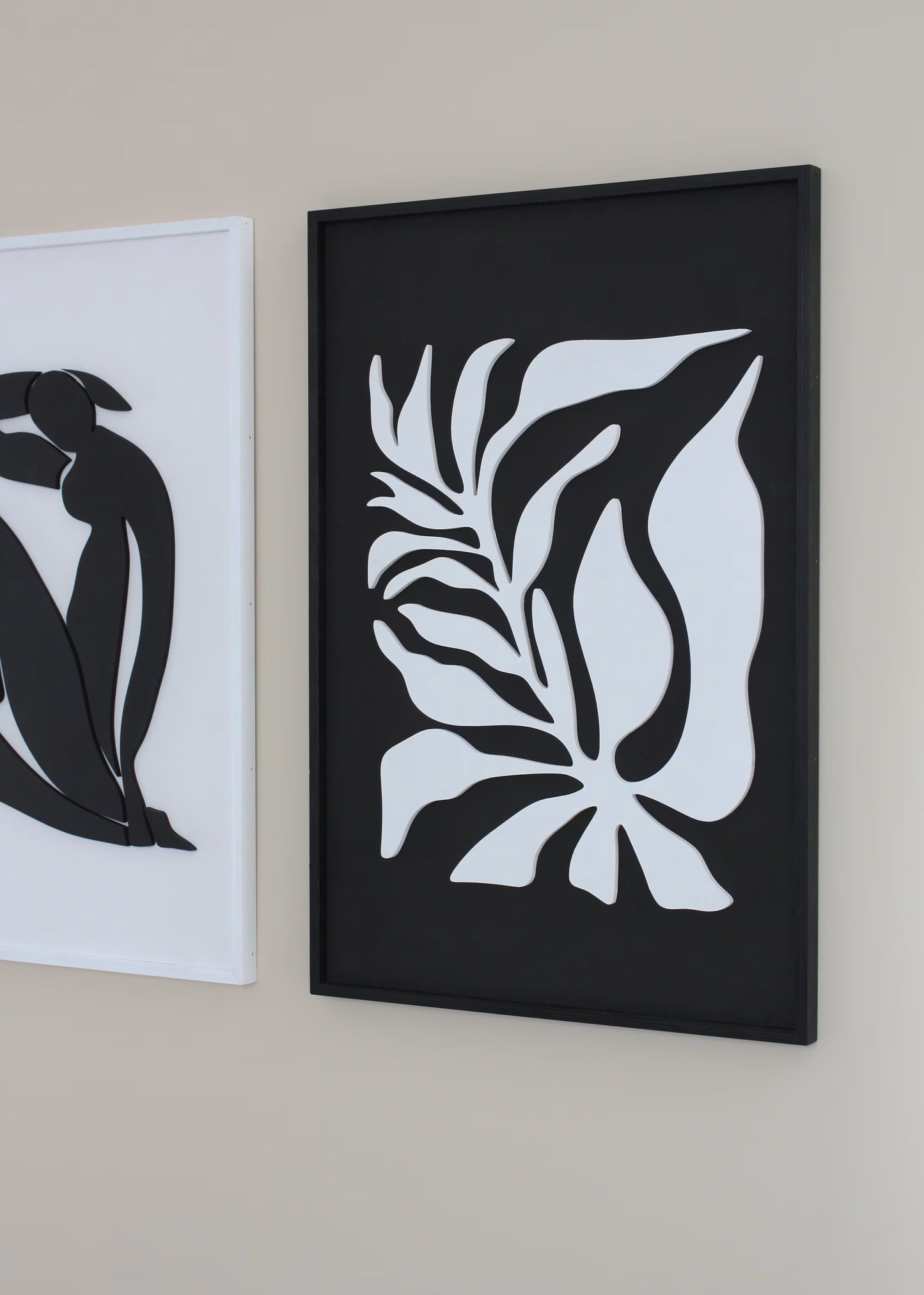 Abstract Painting Wooden Wall Art