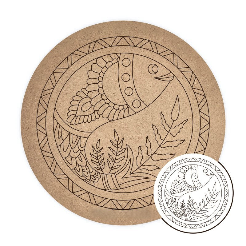 Pre Marked Fish Design