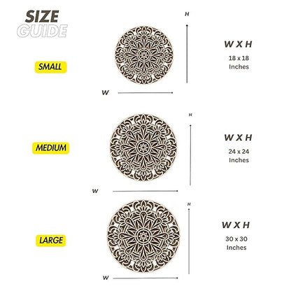 Circular Design Multi-layered Mandala Art