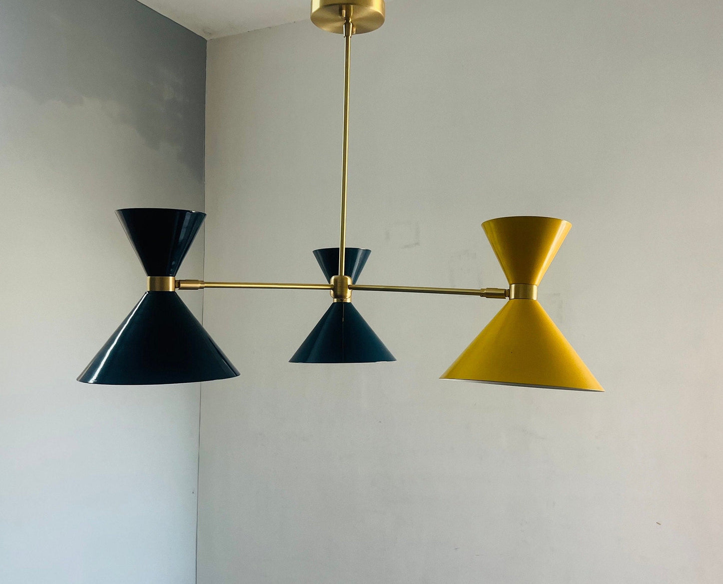 3 Arms 6 Lights Modern Sputnik Chandelier