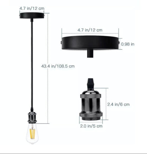 Modern Wooden Pendant Chandelier Lamp