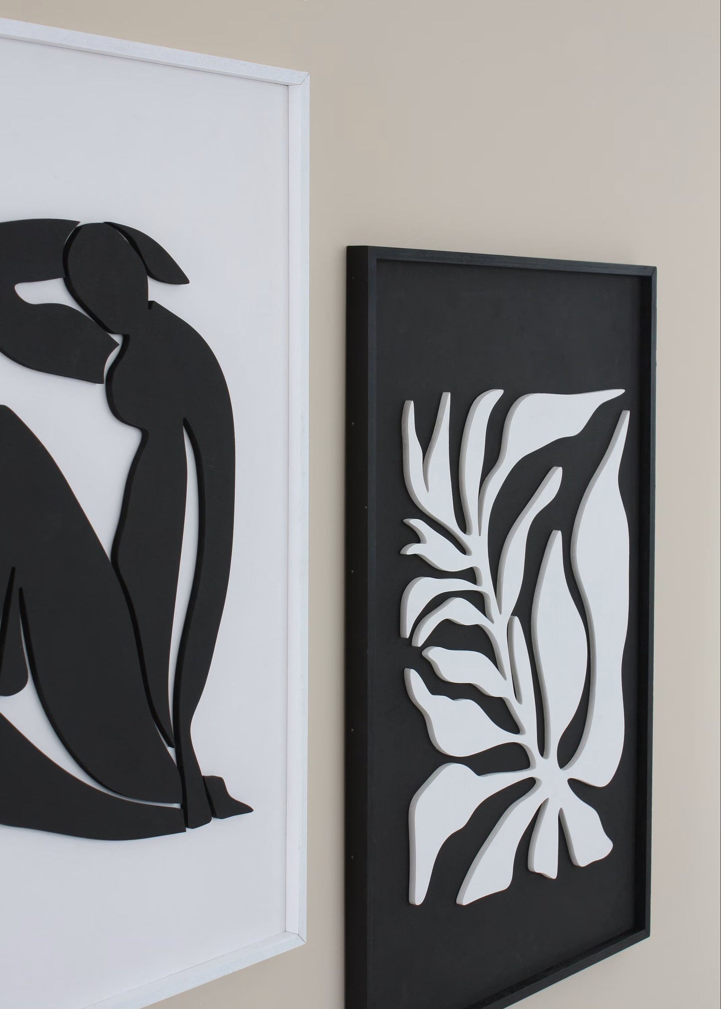 Abstract Painting Wooden Wall Art
