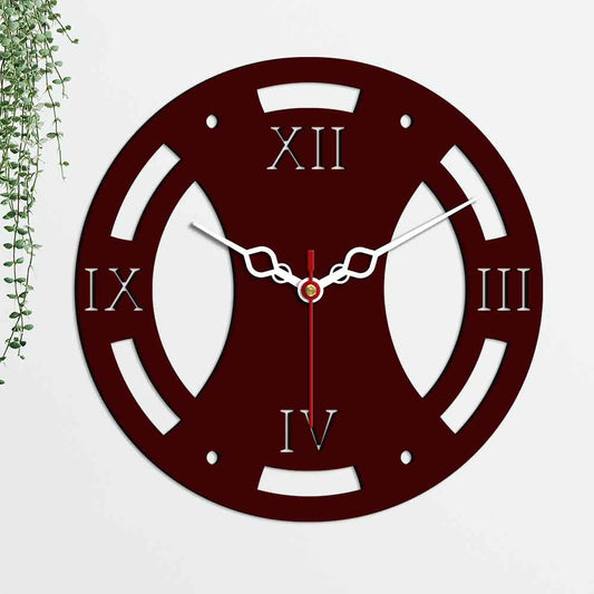 Vintage Style Designer Wooden Wall Clock